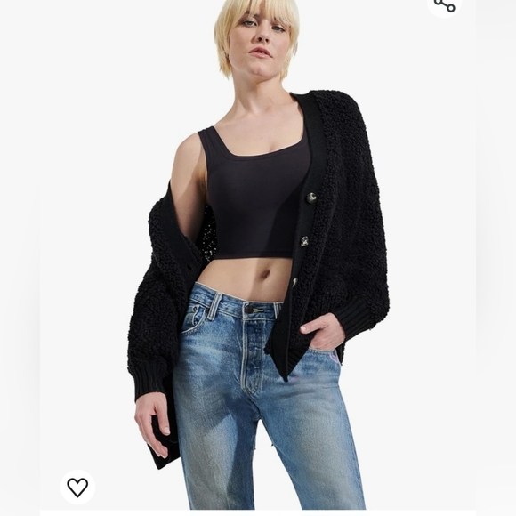 UGG Sherell V-Neck Button Front Long Sleeve Cardigan